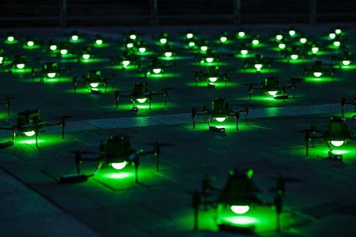 Are drone light shows the next fireworks? 