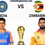 India National Cricket Team vs Zimbabwe National Cricket Team Timeline
