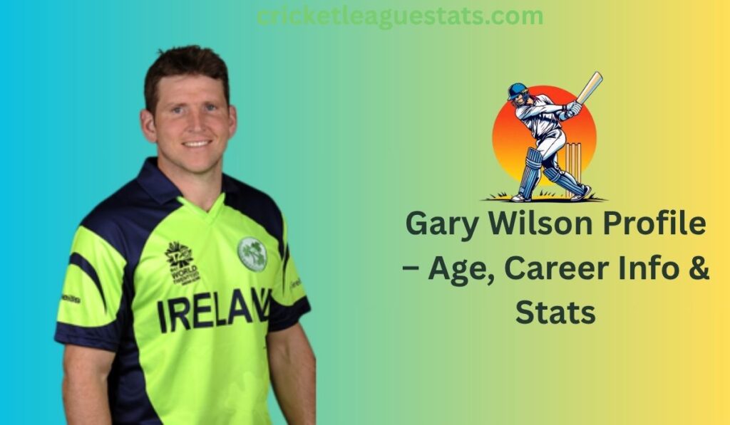 Gary Wilson Profile – Age, Career Info & Stats