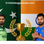 Pakistan National Cricket Team vs India National Cricket Team Timeline