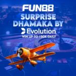 FUN88 introduces ‘Surprise Dhamaka by Evolution’ for November 2025, offering players the opportunity to win up to ₹50,000 daily through exciting games.