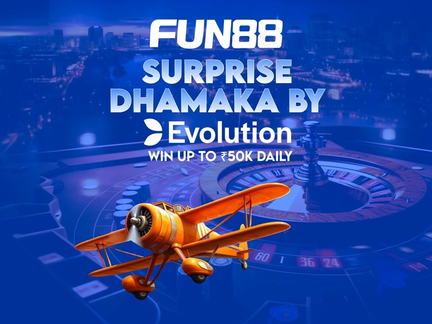 FUN88 introduces ‘Surprise Dhamaka by Evolution’ for November 2025, offering players the opportunity to win up to ₹50,000 daily through exciting games.