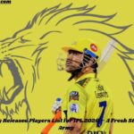 CSK Retained & Released Players List for IPL 2026 – A Fresh Start for Yellow Army