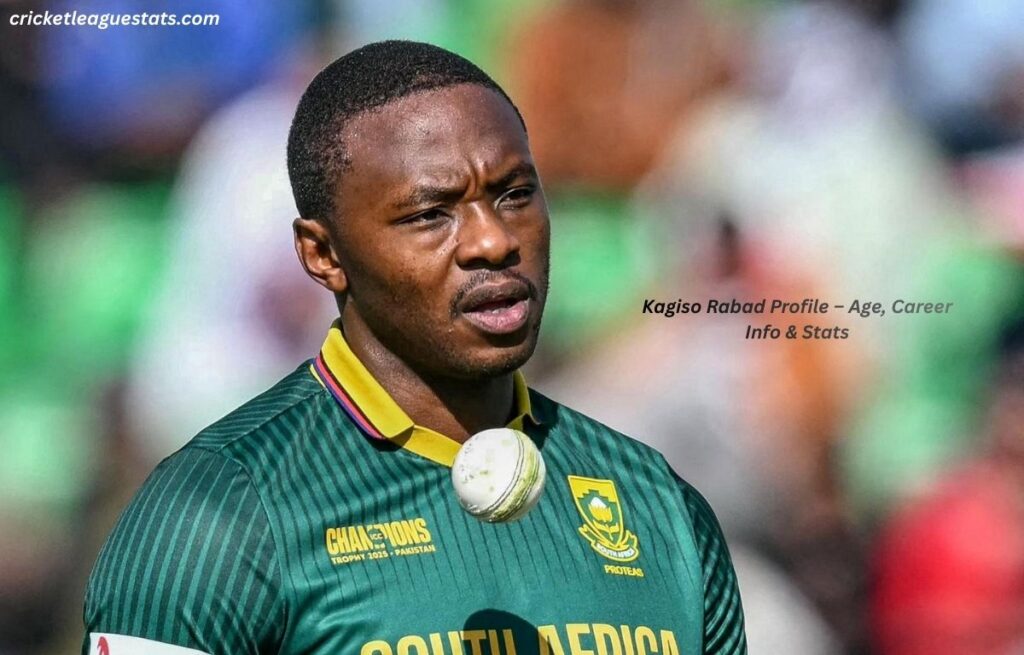 Kagiso Rabad Profile – Age, Career Info & Stats