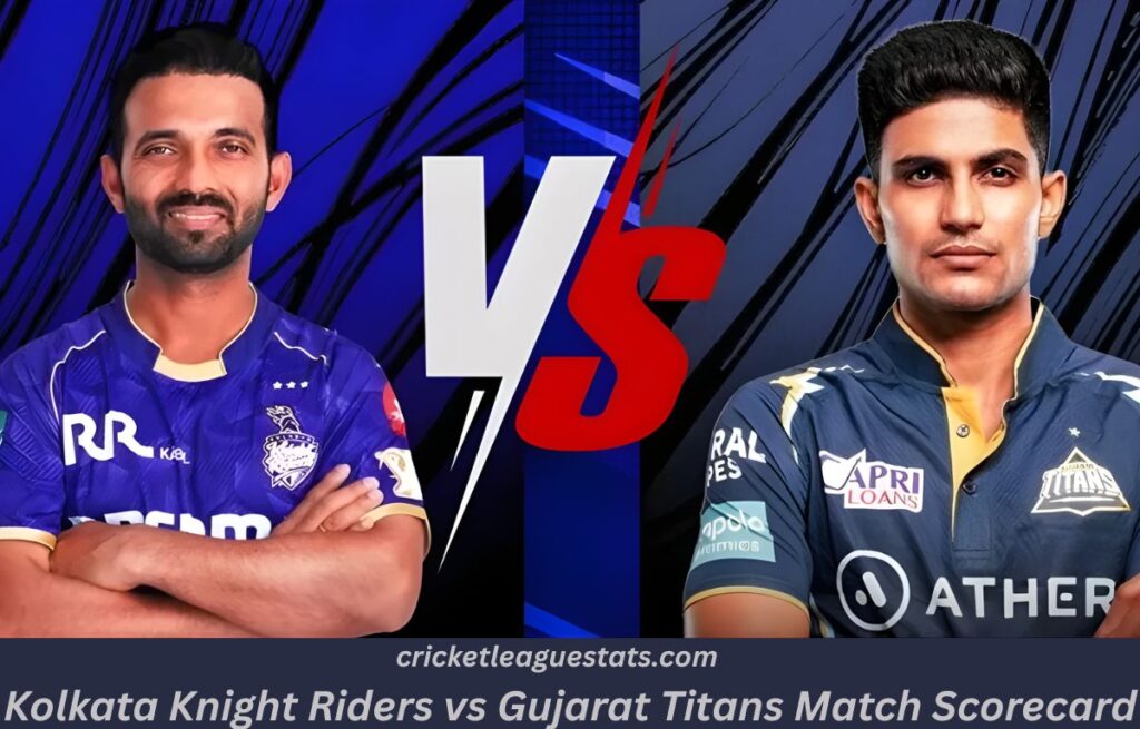 Kolkata Knight Riders vs Gujarat Titans Match Scorecard