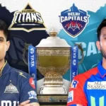 Delhi Capitals vs Gujarat Titans Timeline