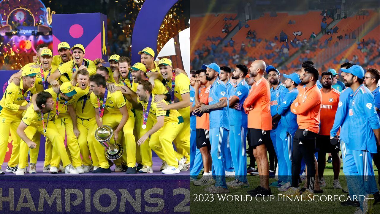 2023 World Cup Final Scorecard