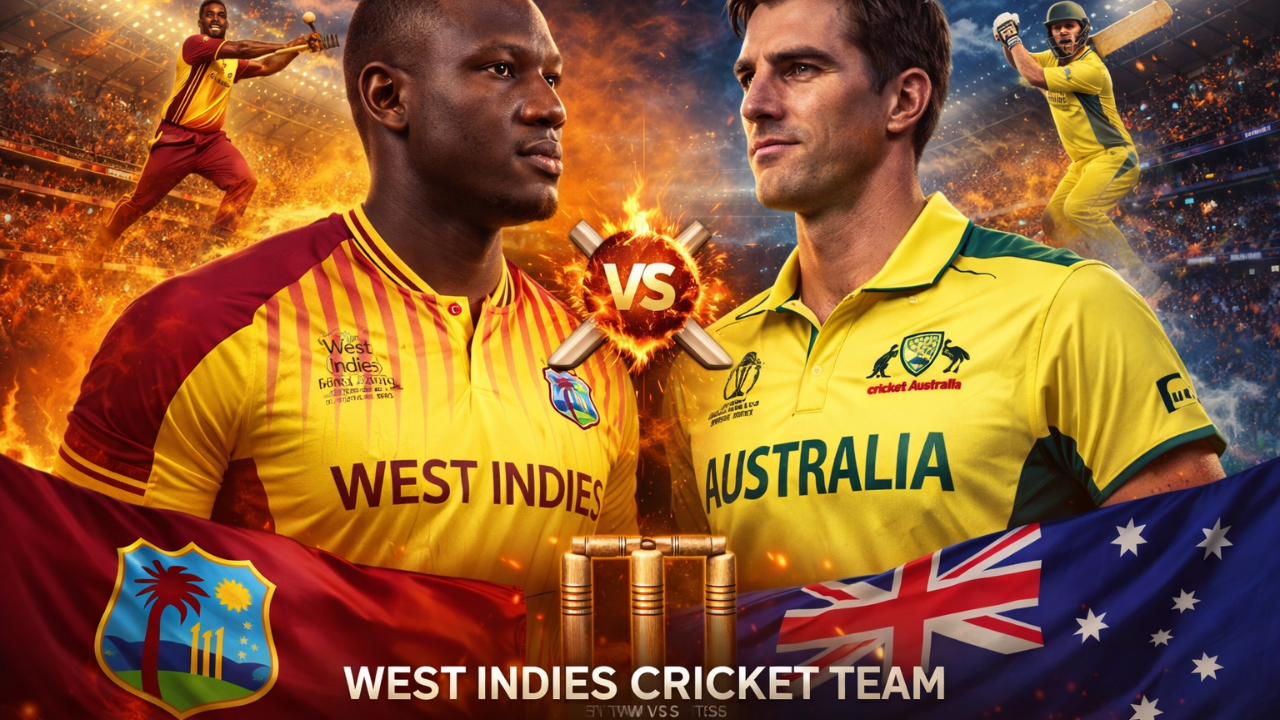 West Indies Cricket Team vs Australian Men’s Cricket Team Stats – Complete Head-to-Head History