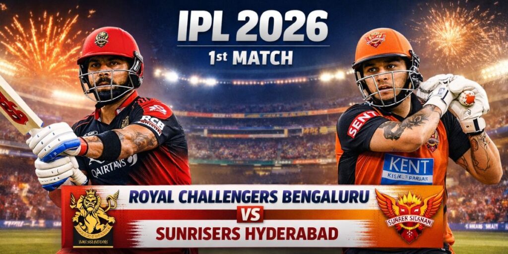 Royal Challengers Bengaluru vs Sunrisers Hyderabad 1st Match IPL 2026 Scorecard & Full Analysis