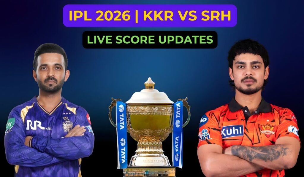 Kolkata Knight Riders vs Sunrisers Hyderabad, 6th Match, Indian Premier League 2026 – Scorecard