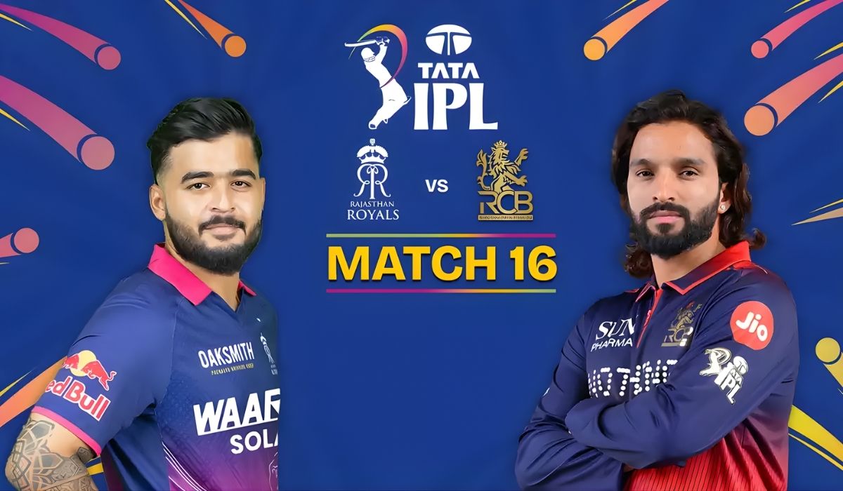 Rajasthan Royals vs Royal Challengers Bengaluru, 16th Match, Indian Premier League 2026 - Scorecard